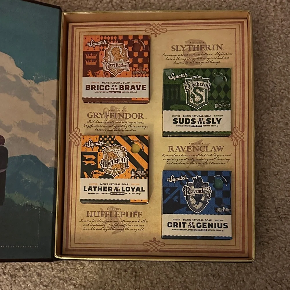 Dr Squatch Harry Potter House theme soap collection - Picture 3 of 5